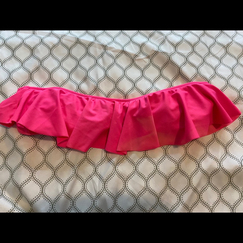 pink Victoria secret bathing suit top (medium)